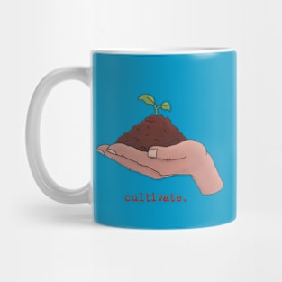 Cultivate Plant Design Mug